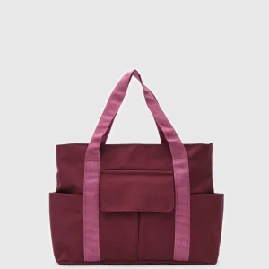 Elegant Maroon Tote Bag