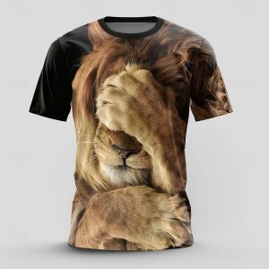 Graphic Animal Crew Neck Short Sleeve Tee