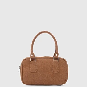 Elegant Minimalist Brown Handbag