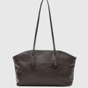 Elegant Chocolate Brown Handbag
