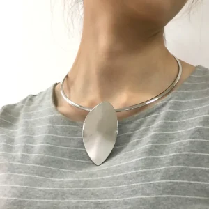 Solid Color Gold Plated Necklace