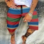 Swim Shorts with Drawstring, Soft and Breathable Fit - Image 23