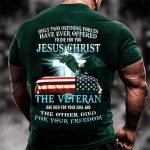 Graphic Eagle National Flag Crew Neck 3D Print Vintage Short Sleeve Tee - Image 6