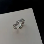 Hip-hop Metal Zircon Rings - Image 10