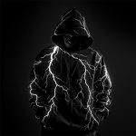 Lightning Graphic Zip Hoodie - Image 2