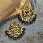 Geometric Acrylic Drop Earrings - Image 4