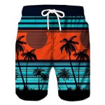 Board Shorts with Graphic Prints, Quick Dry, Daily Comfort - Image 31