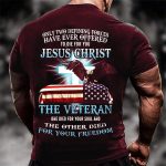 Graphic Eagle National Flag Crew Neck 3D Print Vintage Short Sleeve Tee - Image 9